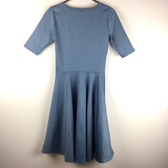 LulaRoe Like New Nicole Polyester Dress - Picture 2 of 5